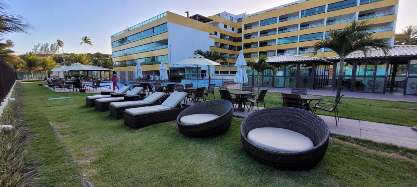 Апартаменты Flat Pe Na Areia - Residencial Tabatinga Конди Экстерьер фото