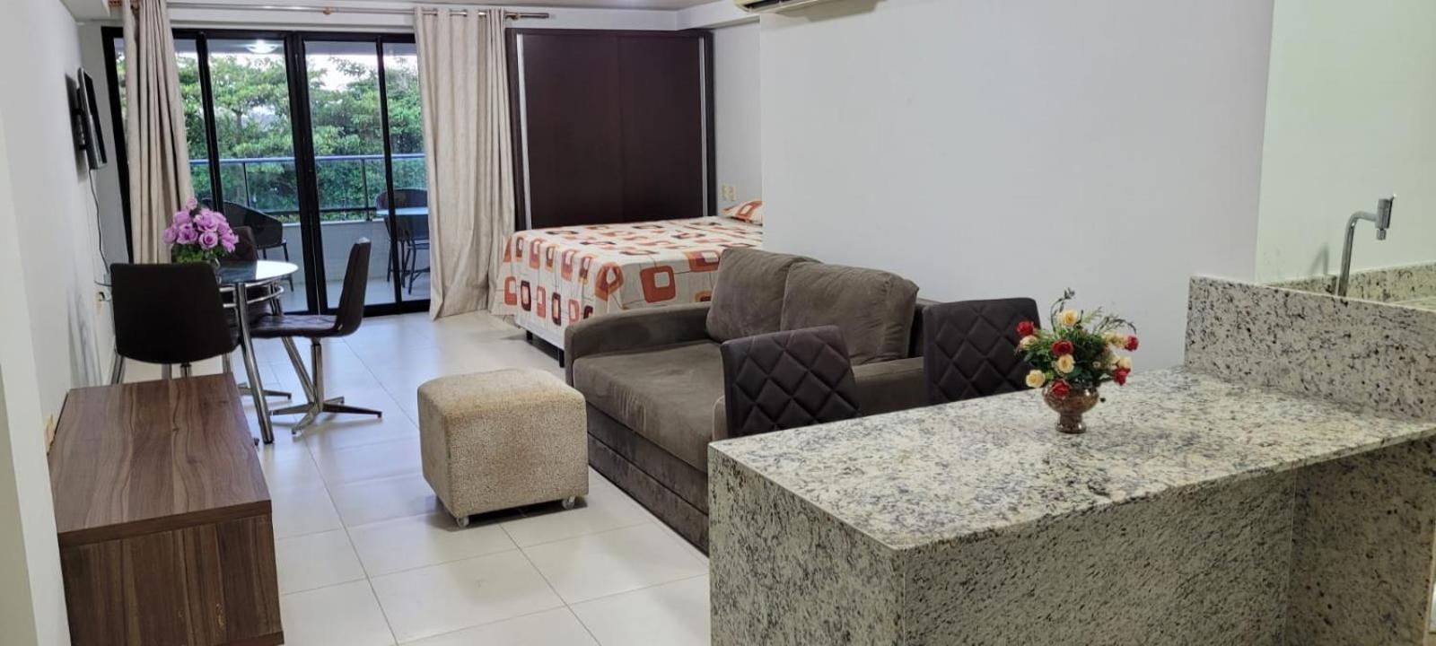 Апартаменты Flat Pe Na Areia - Residencial Tabatinga Конди Экстерьер фото
